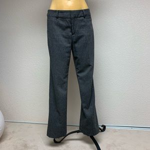 Banana Republic grey pinstriped wide leg pants